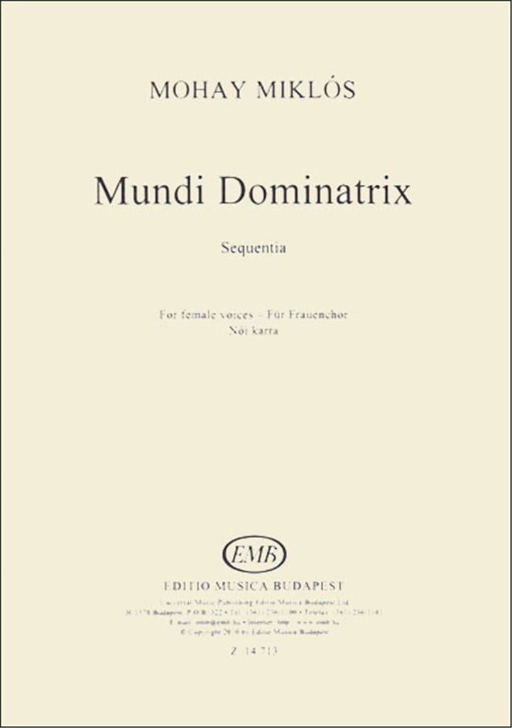 Mundi Dominatrix - Sequentia